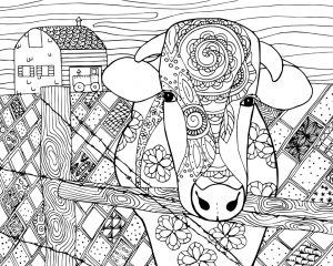 Beautiful Abstract Coloring Pages Printable for Grown Ups   07490