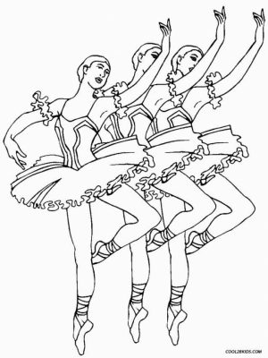 Beautiful Ballerina Coloring Pages   558493