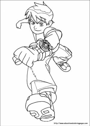 Ben 10 Coloring Pages Free Printable   u043e