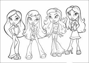 Bratz Coloring Pages for Girls   agkh9