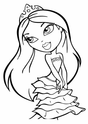Bratz Coloring Pages Printable   tfdn8