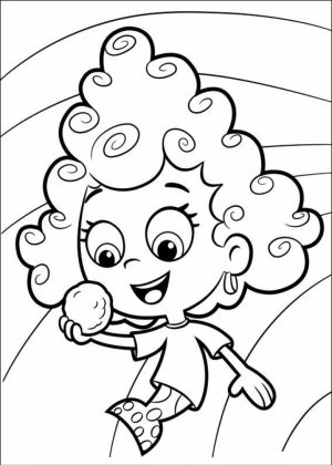 Bubble Guppies Coloring Pages Free Printable   107429