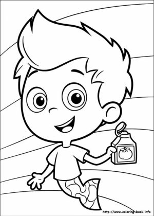 Bubble Guppies Coloring Pages Free Printable   253836