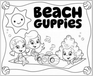 Bubble Guppies Coloring Pages Free Printable   606698