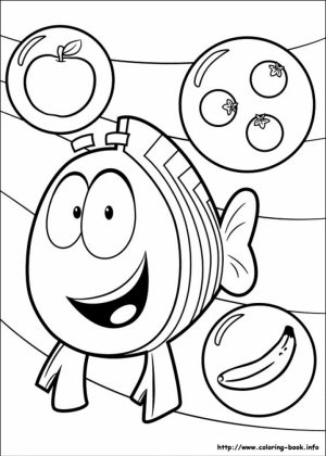 Bubble Guppies Coloring Pages Free Printable   772659