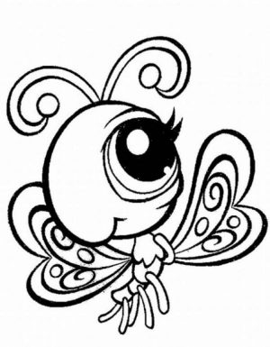 Butterfly Coloring Book Pages   6df12