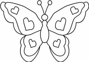 Butterfly Coloring Pages Free   3hfh6