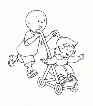 Caillou Coloring Pages Free Printable   fyo120