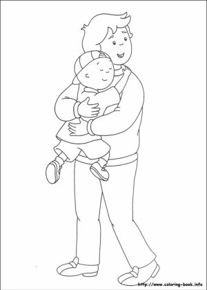 Caillou Coloring Pages Free Printable   jcaj29