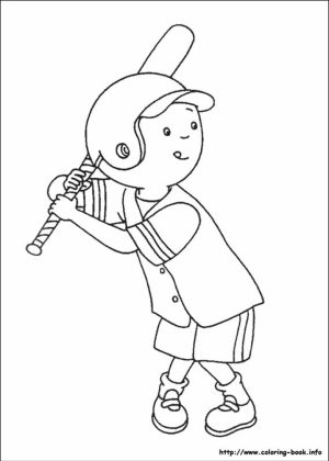 Caillou Coloring Pages Free Printable   p3frm