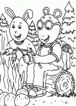 Camping Coloring Pages Free Printable   75185