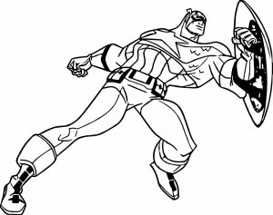 Captain America Coloring Pages Marvel Avengers   67481