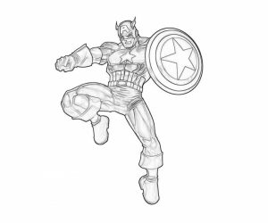 Captain America Coloring Pages Printable   41203