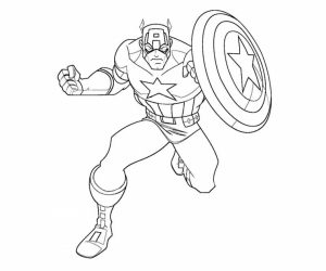 Captain America Coloring Pages Printable   67218