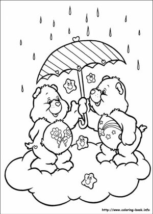 Care Bear Coloring Pages Printable for Kids   r1n7l