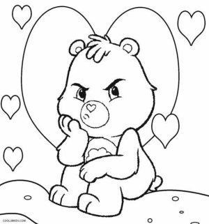 Care Bear Coloring Pages to Print Online   lj8rr