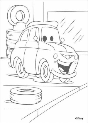 Cars Coloring Pages Disney Printable for Kids   21547