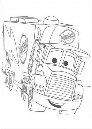 Cars Coloring Pages Disney Printable for Kids   91735