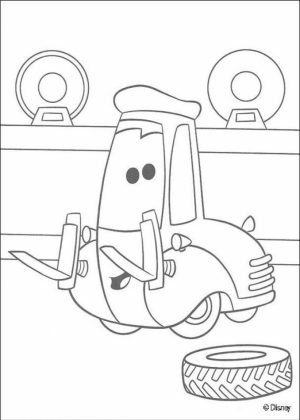 Cars Disney Coloring Pages for Boys   16474