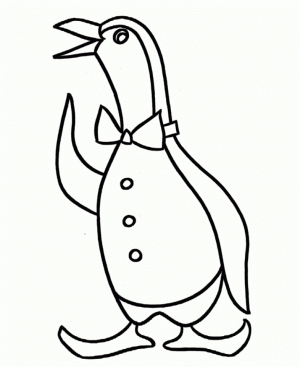 Cartoon Penguin Coloring Pages   31969