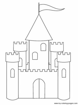 Castle Coloring Pages for Kids   g2bs7