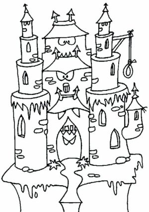 Castle Coloring Pages to Print for Free   631l0