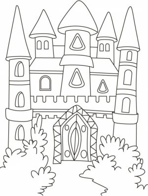 Castle Coloring Pages to Print Out   s7v53