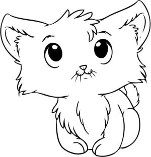 cat coloring pages for kids 7fg50
