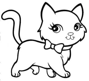 cat coloring pages for kids cvh69