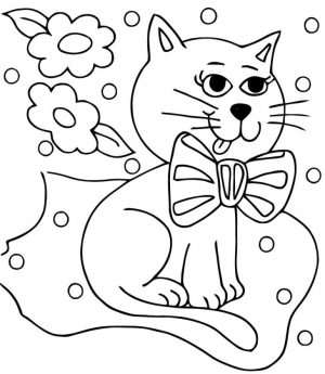 cat coloring pages free 785wd