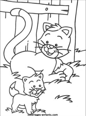 cat coloring pages free 8591e