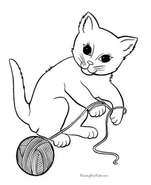 cat coloring pages free to print hg630