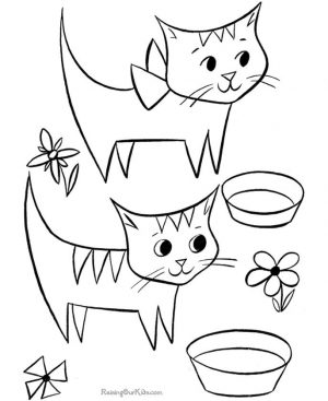 cat coloring pages free to print vbao2