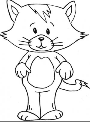 cat coloring pages printable d544b