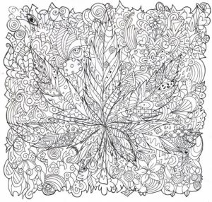 Challenging Trippy Coloring Pages for Adults   O3BA7