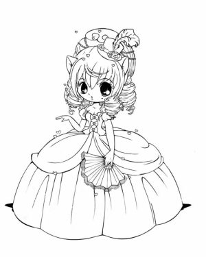 Chibi Coloring Pages Free for Kids   IX63T
