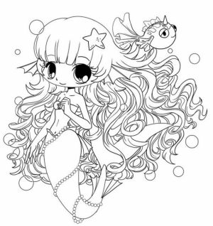 Chibi Coloring Pages Online Printable   B6QSA