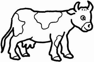 Children’s Printable Farm Animal Coloring Pages   5te3k