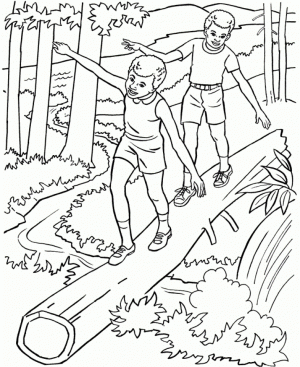 Children’s Printable Nature Coloring Pages   5te3k