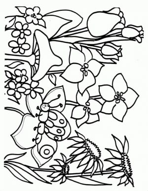 Children’s Printable Spring Coloring Pages   5te3k