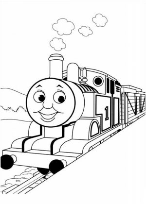 Children’s Printable Thomas And Friends Coloring Pages   v9hxD