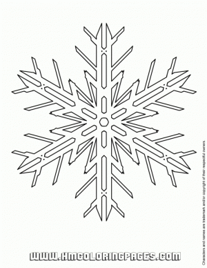 Christmas Snowflake Coloring Pages   47838