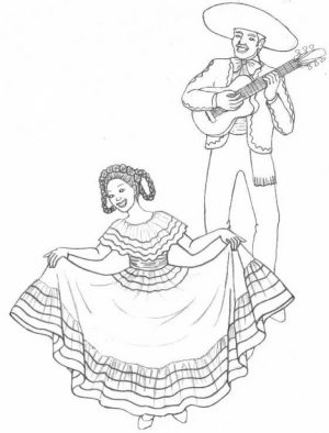 Cinco de Mayo Coloring Pages Free for Children   90421
