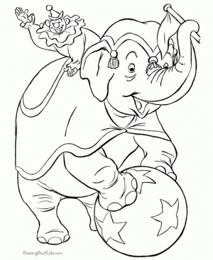 Circus Coloring Pages Free Printable   66396