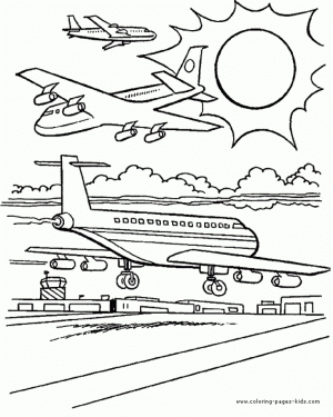Coloring Pages of Airplane   53nc9