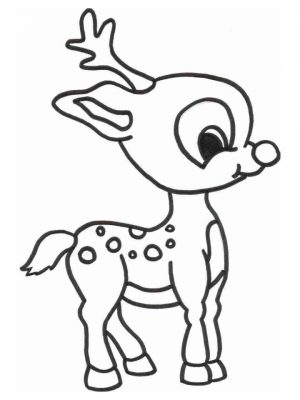 Coloring Pages of Cute Animal for Kids   bd98v