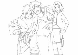 Coloring Pages of Naruto   74677