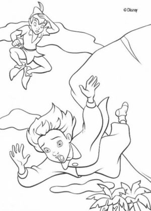 Coloring Pages of Peter Pan to Print   2hdyl