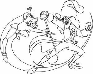 Coloring Pages of Peter Pan to Print   4cnqz
