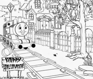 Coloring Pages of Thomas the Train and Friends   94513